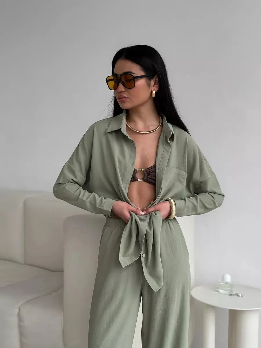 Completo casual Camicia + Pantaloni