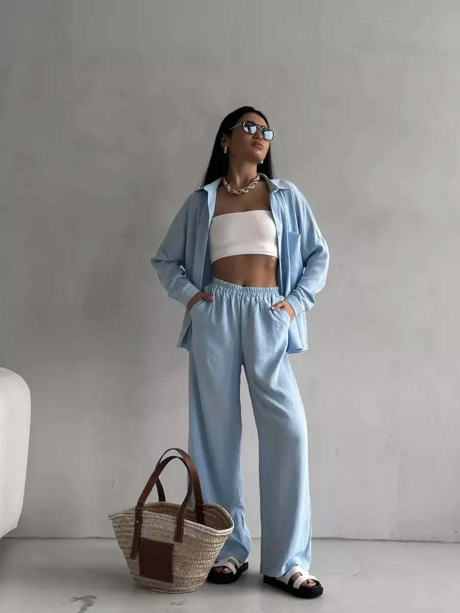 Completo casual Camicia + Pantaloni