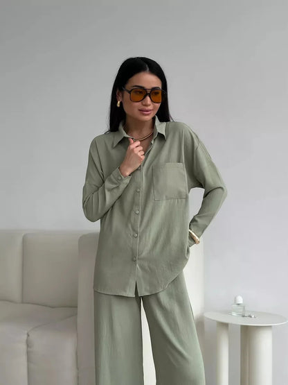 Completo casual Camicia + Pantaloni