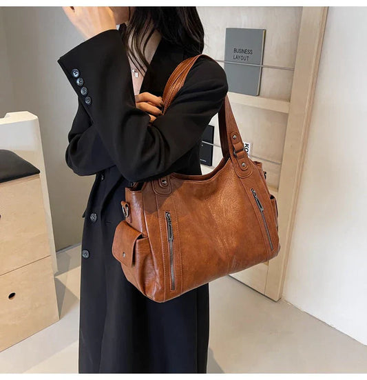 Elisabeth™ - Borsa tote in pelle senza tempo